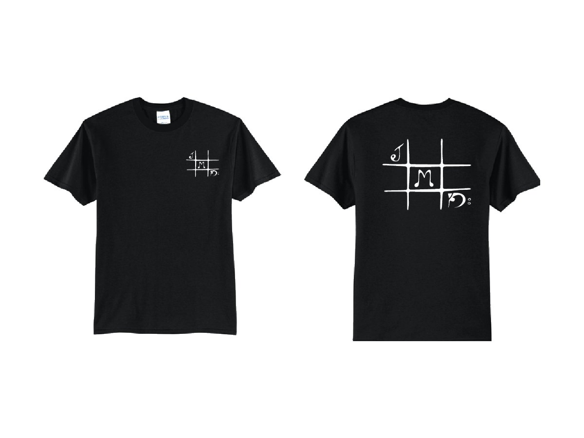 JMD Logo Tee, front and back
